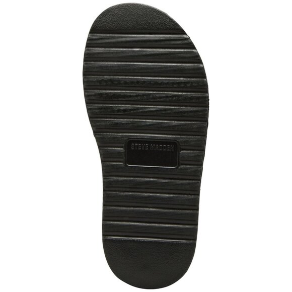 NEW Steve Madden Bigschmona Platform Slide Sandals BIGS05S1 Black Jelly 6M - Picture 5 of 13